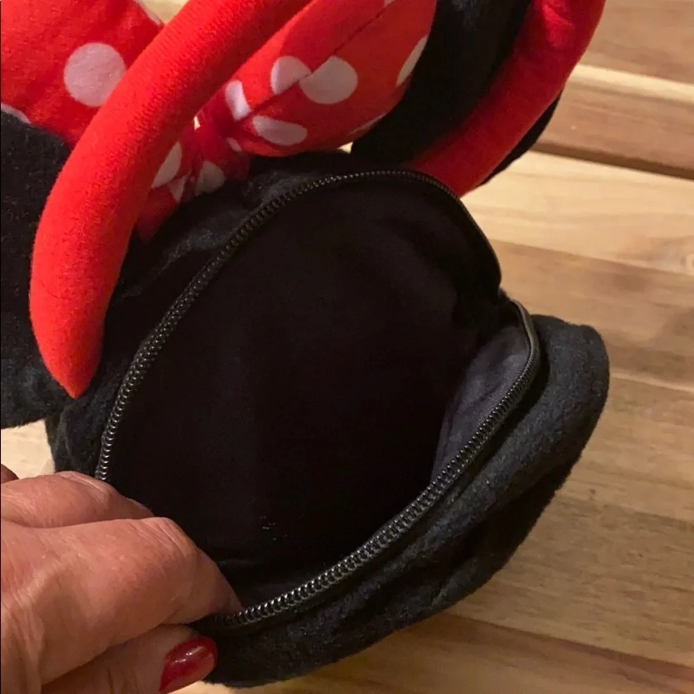 DISNEY Minnie Mouse plush handbag/ purse
